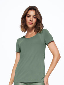 Energy Solid-color Short Sleeve T-shirt