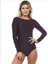 Load image into Gallery viewer, Solid-Color Long Sleeve One-Piece