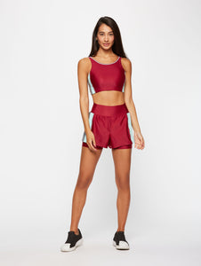 Runner Solid-Color Top With Straight Straps