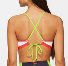 Load image into Gallery viewer, Beach Tennis Solid-Color Halter Neck T-Back Top