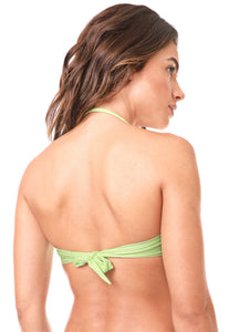 Solid-Color Strapless Top