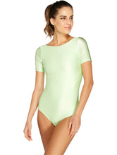 Load image into Gallery viewer, Solid-Color Short Sleeve One-piece