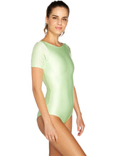 Load image into Gallery viewer, Solid-Color Short Sleeve One-piece