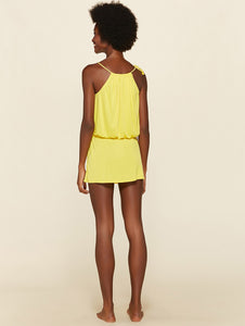 Solid Color Short Beach/Pool Dress