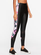 Load image into Gallery viewer, Cross Printed Leggings with Cutouts