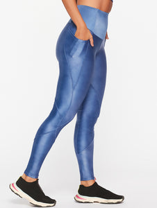 Energy Solid-color Leggings w/ Pockets