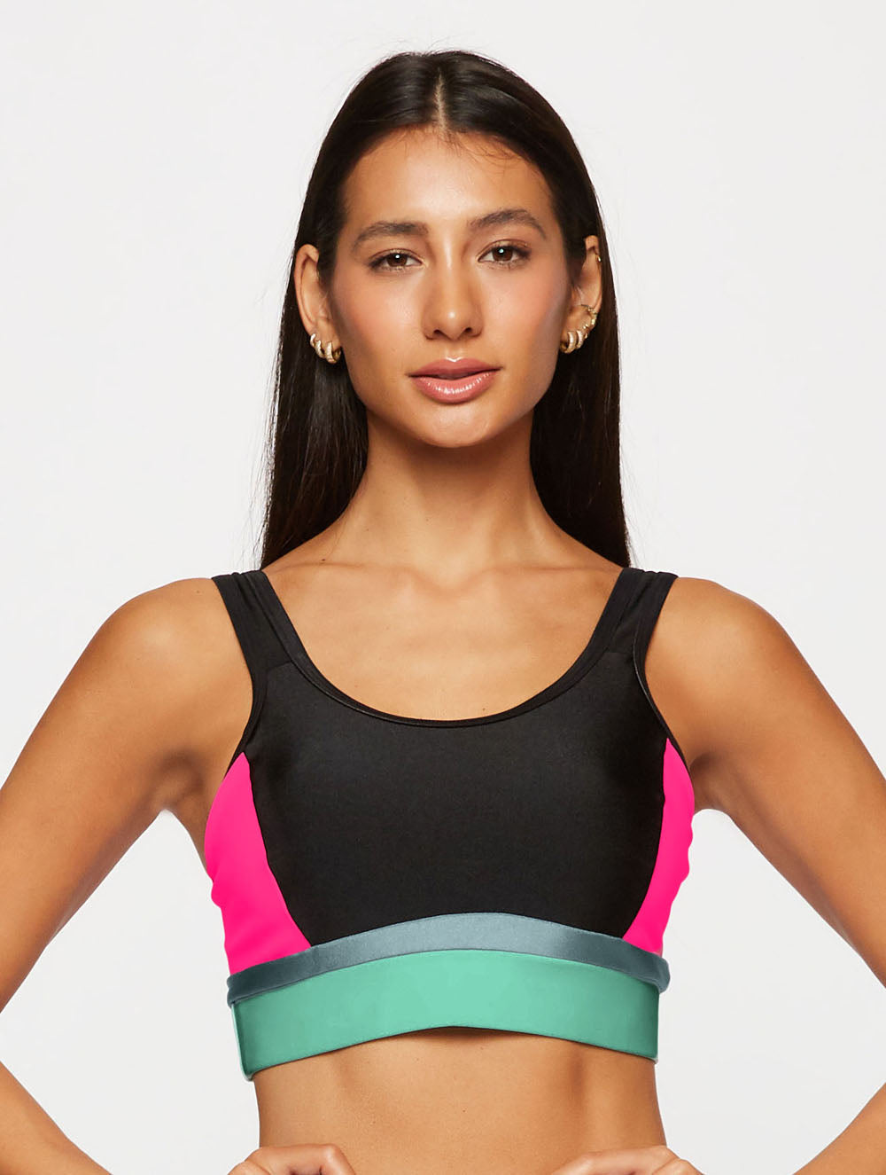 Health Solid-Color Top With Straight Straps