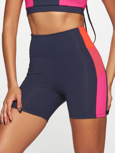 Beach Tennis Solid-Color Shorts w/ Anatomical Waistband
