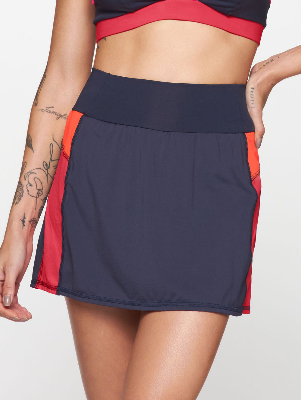 Beach Sports Solid-Color Skort