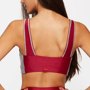 Runner Solid-Color Top With Straight Straps