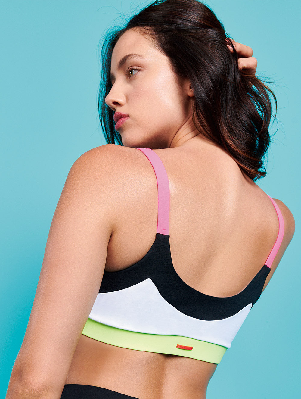 Dynamic Solid-Color Top with Straight Straps