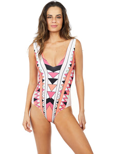 Los Roques V-neck One-Piece
