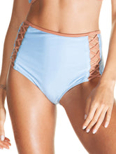 Load image into Gallery viewer, Ocean Solid-Color Hot Pants with Straps