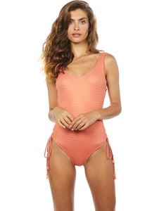 Foil One-Piece with Crossed Straps