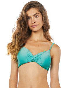 Solid-Color Demi Cup Top