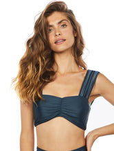 Load image into Gallery viewer, Solid-color Interlaced Top with Wide Straps