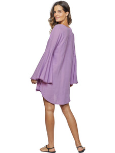 Linen Solid Colors Smock