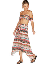 Load image into Gallery viewer, Dominica Linen Midi Skirt
