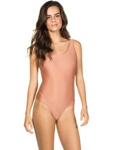 Solid-Color One-Piece