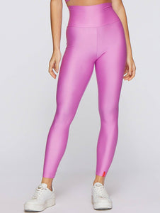Basic Solid-Color High-Waisted Leggings