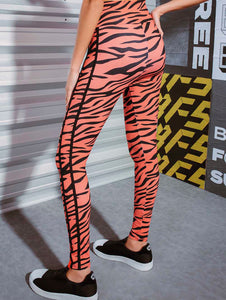 Tiger printed leggings