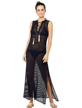 Load image into Gallery viewer, Solid-Color Tricot Long Dress
