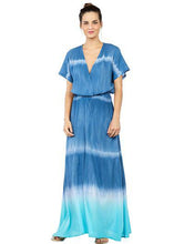 Load image into Gallery viewer, Tie Dye V-Neck Dress